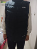 李宁（LI-NING）羽绒服男马甲秋冬季韦德系列加厚科技保暖时尚运动羽绒服背心男 标准黑 2XL 实拍图