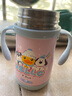 膳魔师（THERMOS）儿童吸管保温杯小黄鸭超轻316L不锈钢把手幼儿园宝学生杯上学TCKC 实拍图