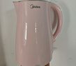 美的（Midea）电热水壶电水壶烧水壶双层防烫价保11.11 0涂层 食品级304不锈钢1500W快速沸腾1.7L大容量 HJ1705 实拍图