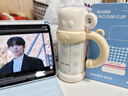 炊大皇保温杯水杯儿童女生316不锈钢带杯盖大容量650ml（波点太阳花） 实拍图
