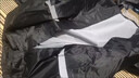 雨衣雨裤套装男女防暴雨全身徒步分体成人电动车防水雨衣干活农忙 黑色单层牛津套装+单帽檐 L 1件 【高150-165】重110斤 实拍图