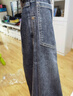 HLA海澜之家直筒牛仔裤男25山不在高爱心绣花裤子男春季HKNAW1J022A 实拍图