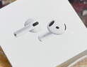 Apple/苹果 AirPods 4 搭配USB-C充电盒 苹果耳机 蓝牙耳机 适用iPhone/iPad/Mac 四代 实拍图