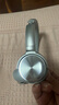 勒姆森（LASMEX）【明星推荐】耳机头戴式无线蓝牙耳机女生高颜值长续航低延迟hifi超高音质易折叠时尚穿搭运动适用 银灰色 小巧轻便 贴合不方脸 实拍图