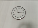 京东京造 木语系列挂钟 钟表挂墙时钟客厅2025年新款电子钟35cm摩卡棕 实拍图