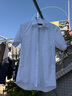 雅戈尔（YOUNGOR） 衬衫男士 夏季青年男休闲短袖衬衫 GSNP19001BJA 纯白 39 实拍图