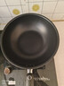 炊大皇炒锅不粘锅易洁轻量平底炒菜锅煎锅30cm电磁炉通用绮丽B49421H 实拍图