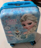 麦斯卡麦斯卡x迪士尼冰雪奇缘儿童行李箱18英寸带锁旅行箱女孩单面卡通 实拍图
