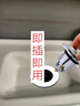 潜水艇（Submarine）面盆防臭下水器 弹跳芯铜材质洗手盆漏水塞过滤网下水道防臭塞 面盆防臭弹跳芯【带滤网】京 实拍图