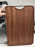 苏泊尔（SUPOR）砧板乌檀木整木菜板实木加厚加大架子家用擀面案板方形剁骨切菜板 【导流槽款】 36*26*2.5cm 实拍图
