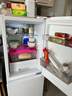 美的（Midea）181升两门冰箱白色两门小户型客厅家用电冰箱租房宿舍低音节能低噪可冷藏冷冻不占地MR-190E 实拍图