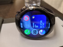 HUAWEI WATCH 5 46mm高端款航天级钛合金表壳木星棕素皮复合表带首创X-TAP智感窗eSIM通信华为智能手表 实拍图