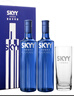 深蓝SKYY 伏特蓝天伏特加 原瓶进口洋酒750ML*2双支礼盒装 送礼 实拍图
