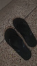 卡帝乐鳄鱼（CARTELO）人字拖鞋男士四季户外穿运动居家用软底沙滩凉拖 VP1520 黑色 41 实拍图