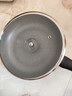 苏泊尔（SUPOR）平底锅不粘锅 牛排煎锅 麦饭石色炒菜锅煎蛋煎饼锅电磁炉燃气通用 推荐【28CM加深】配盖+木铲 实拍图