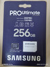 三星（SAMSUNG）256GB TF(MicroSD)存储卡 超高速PRO深蓝卡 4K超高清 适用游戏机无人机 读速200MB/s写速130MB/s 实拍图