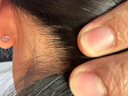 硅胶耳堵后塞防掉金耳钉塞子超紧镀金防超细防滑圆形堵头珍珠 硅胶白k套圈汉堡耳堵【5对装】 实拍图