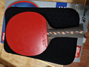 红双喜五星乒乓球拍 横拍碳素底板双面反胶皮R5002C  实拍图
