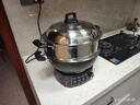 先科电炒锅多功能一体2025新款家用不粘锅电锅一体多功能锅电蒸锅炖蒸煮一体炒菜专用铸铁蜂窝电热锅 5L 32cm适合2-4人＋旗舰定时款[送蒸笼] 实拍图