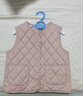 优衣库婴幼儿宝宝PUFFTECH空气棉服可机洗背心马甲25新款478428 10 水粉色 110 实拍图