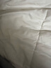 富安娜 舒暖 纤维被子冬季被芯 双人冬厚被 约6.3斤 203*229cm 白色 实拍图