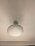 欧普（OPPLE）风扇灯吊扇灯护眼全光谱智控LED照明Ra95餐厅卧室灯包安装 冰风白 实拍图