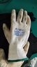 星宇 浸胶劳保手套 PU树脂系列涂掌夏季轻薄透气防滑轻便 电子厂装配防护手套 10双 白色 FM600 【特惠推荐款】 M（中码） 实拍图