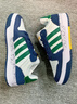 adidas ENTRAP美式校园风运动少年感复古篮球风板鞋男女阿迪达斯 白色/绿色/蓝色   38 实拍图