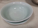 景德镇（jdz）官方陶瓷饭碗影青瓷餐具套装无铅纯色碗碟面碗汤盘乔迁搬家礼物 流影8英寸汤碗 实拍图