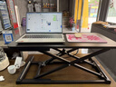 Brateck北弧升降桌电脑桌 站立办公工作升降台子 站立式电脑升降支架D450 实拍图