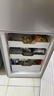 上菱183升双开门冰箱小型出租房2-3人用 出租屋家用两门二门小户型双门电冰箱以旧换新BCD-183D 实拍图