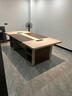 办公会议桌长桌简约现代长条桌会议室桌椅组合家具大型员工培训桌 2.0*1.0米【升级加厚】 实拍图