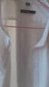 罗蒙（ROMON）纯色商务职业正装男士白衬衫工装外套长袖衬衣男CS108白色5XL 实拍图