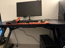 木藝生 电脑桌台式电竞桌简易书桌学习桌办公桌游戏椅组合套装直播桌子 【暗夜装甲单桌】长120 送货上门 实拍图