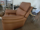 左右沙发单人沙发椅子北欧简约客厅家具科技布功能单椅DZY6010 1手动单椅科技布-玛瑙棕 一人位 实拍图