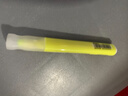 晨光（M&G） 荧光笔标记学生用记号笔彩色笔大容量手账笔标书考研划重点背书神器荧光闪粉银光夜光笔 星彩荧光笔【黄色】1支 实拍图