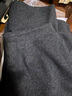 优衣库女装绒面针织喇叭中裙/半身裙裙子481434 08 深灰色 M /160/68A 实拍图