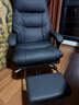 顾全电脑椅人体工学椅真皮办公椅可躺久坐舒适老板椅C570黑皮 实拍图