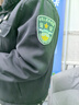 猎阵黑色保安服冬大衣男套装保安套装门岗棉衣男棉袄棉衣冬季酒店物业 黑色冬执勤服 195/5XL 实拍图