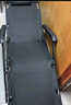 唯霖折叠床躺椅单人办公室午休床折叠椅便携陪护床居家午休椅午睡床 双方管加固【可坐可躺】黑色 多功能折叠躺椅 实拍图