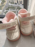 泰兰尼斯冬季学步鞋加绒保暖男宝宝鞋子女童婴儿鞋软底机能鞋白/粉19 实拍图
