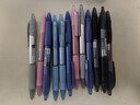 得力（deli）【顺滑之星】臻顺滑纯色风按动中性笔签字笔 学生办公笔 0.5mm子弹头 12支/盒黑色 S08-B 实拍图