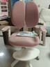 读书郎儿童学习椅中小学生写作业写字椅子家用可升降椅调节背座椅 升降脚踏+动态追背+双背旋转粉 实拍图