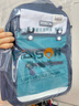Edison小学生书包护脊减负反光大容量防泼水防下坠儿童背包2213-1s蓝绿 实拍图