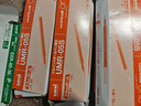 三菱 uni-ball UMR-05S按动笔芯0.5mm中性笔橙色替芯 适用签字笔小浓芯ONE UMN-S-05系列 10支 实拍图