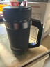 富光办公保温杯商务水杯子带把手带滤网茶杯304不锈钢水杯壶黑色500ml 实拍图