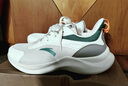 安踏男鞋运动鞋2025秋冬季男士软底网面透气跑步鞋轻便休闲鞋子男款 【爆款热销男鞋】白/远足绿-3 43 (270mm) 实拍图