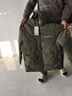 康博男士羽绒服加厚连帽冬季石墨烯发热保暖鸭绒外套免洗 骑士绿 2XL 实拍图