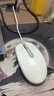 惠普（HP）M10鼠标 有线鼠标 商务办公男女生通用USB接口即插即用无需驱动人体工学有线鼠标 白色 实拍图