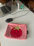 范爷家可爱番茄化妆包便携式大容量学生宿舍证件收纳包出差旅行洗漱袋 实拍图